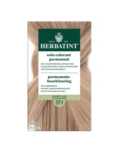Coloration Blond clair Herbatint 8N – Gel Colorant 170 ml
