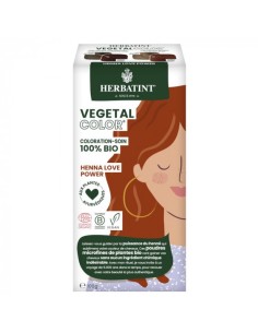 Coloration Henna Love Power Roux éclatant Herbatint