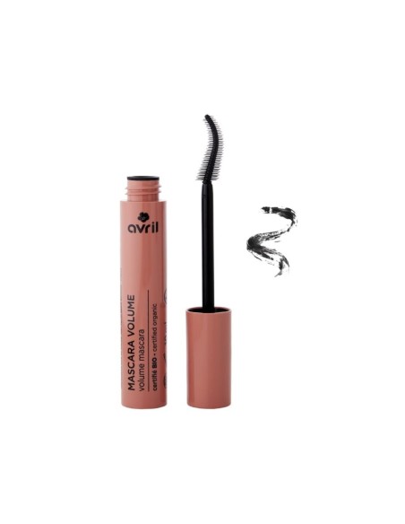 Mascara volume noir bio Avril – Cils densifiés et regard intense