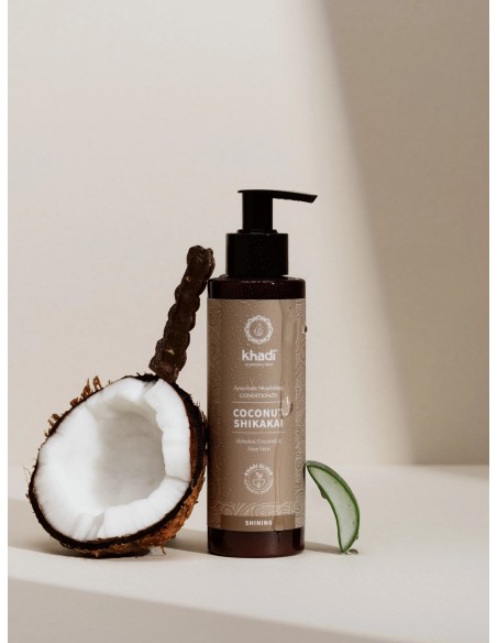 Après-Shampoing Coconut Shikakai Khadi – Soin Nourrissant Cheveux