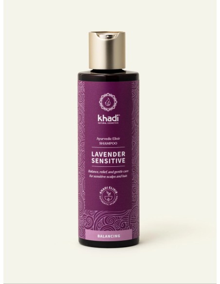Shampoing Khadi Lavender Sensitive – Cuir Chevelu Sensible