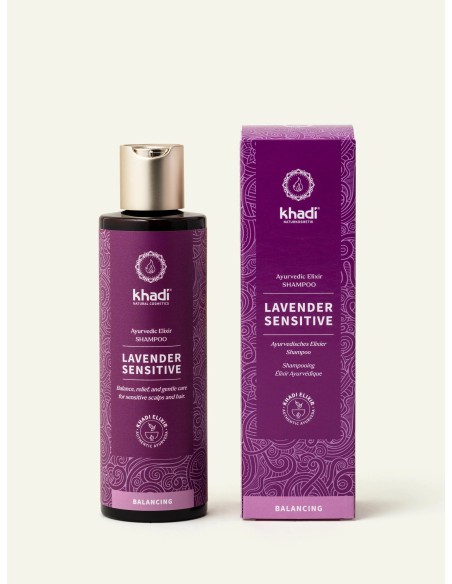 Shampoing Khadi Lavender Sensitive – Cuir Chevelu Sensible