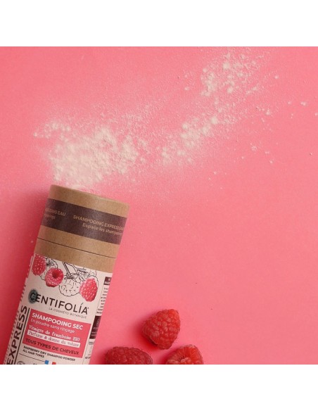 Shampoing Sec Framboise Centifolia | Rafraîchit les Cheveux Sans Rinçage